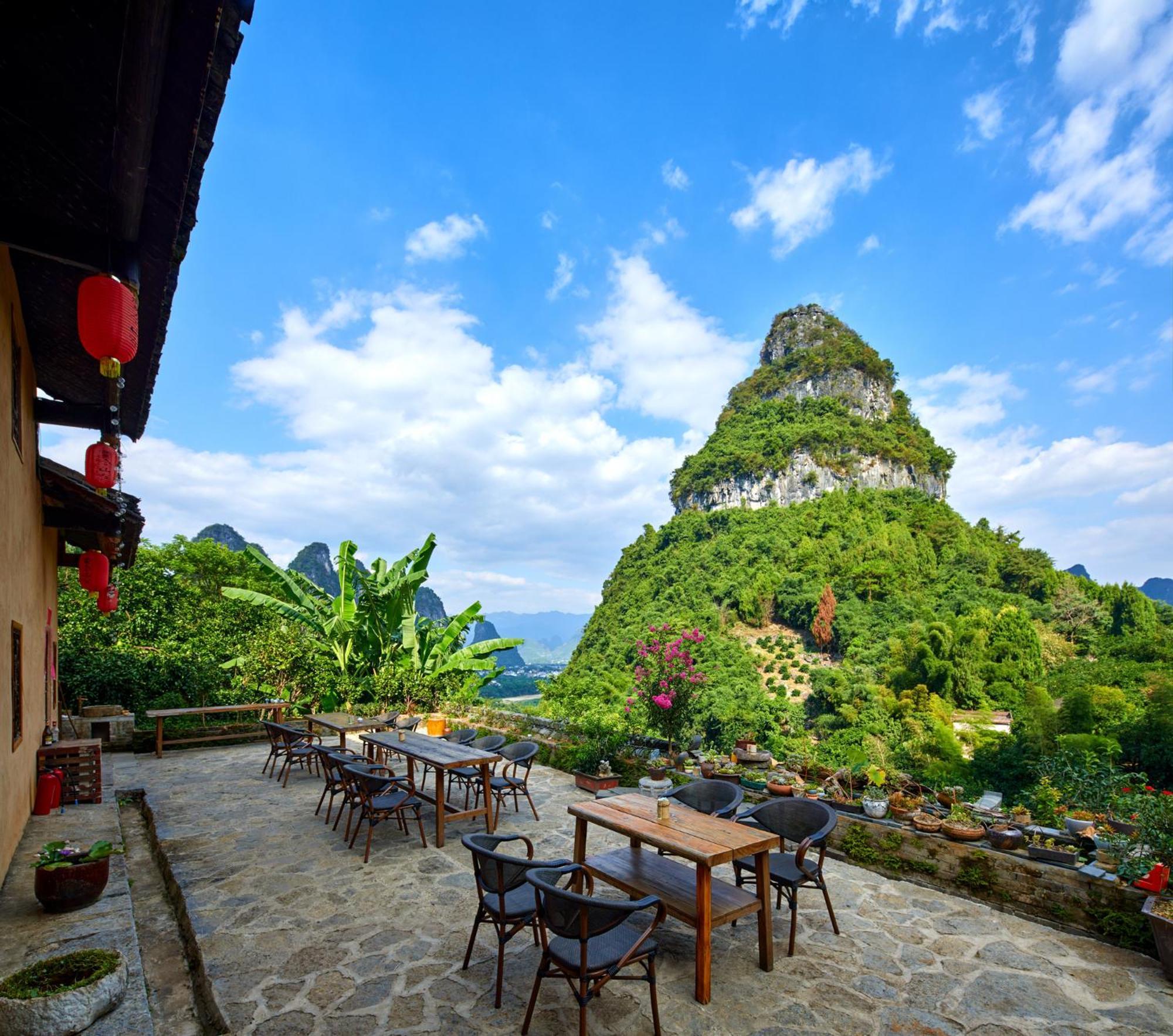 Yangshuo Yunshe Mountain Guesthouse Luaran gambar