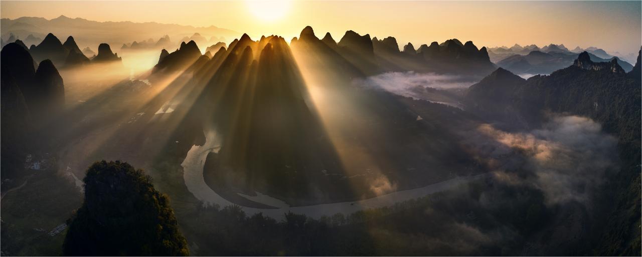 Yangshuo Yunshe Mountain Guesthouse Luaran gambar