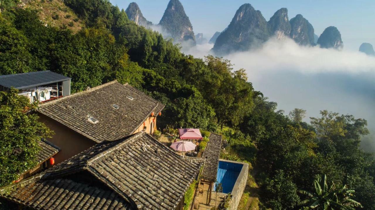 Yangshuo Yunshe Mountain Guesthouse Luaran gambar